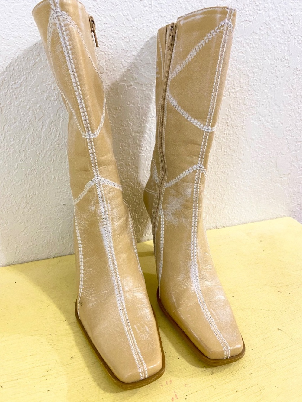 BP Sundance Leah Size 5 1/2 Women’s Light Brown  Heeled  Boots made in Brazil